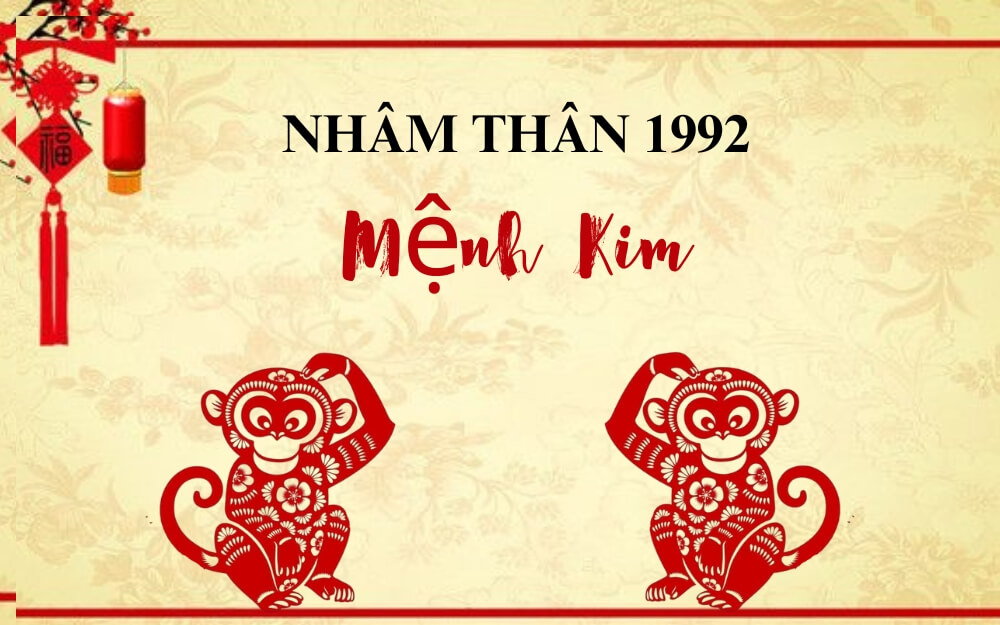 1992 mệnh gì? Giải thích chi tiết về tuổi Nhâm Thân và Kiếm Phong Kim