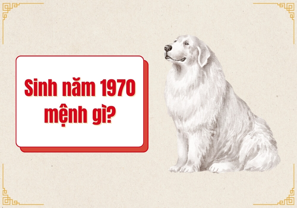 1970 mệnh gì? Giải mã Mệnh Thoa Xuyến Kim cho tuổi Canh Tuất [2025]